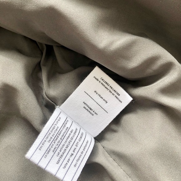 SOLD on Vinted OAK + FORT Quilted Bomber Jacket in Olive Green - Picture 11 of 11